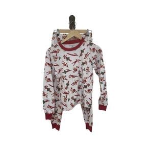 Pottery Barn Kids Elf On The Shelf Pajama Set 2 Piece Size XS